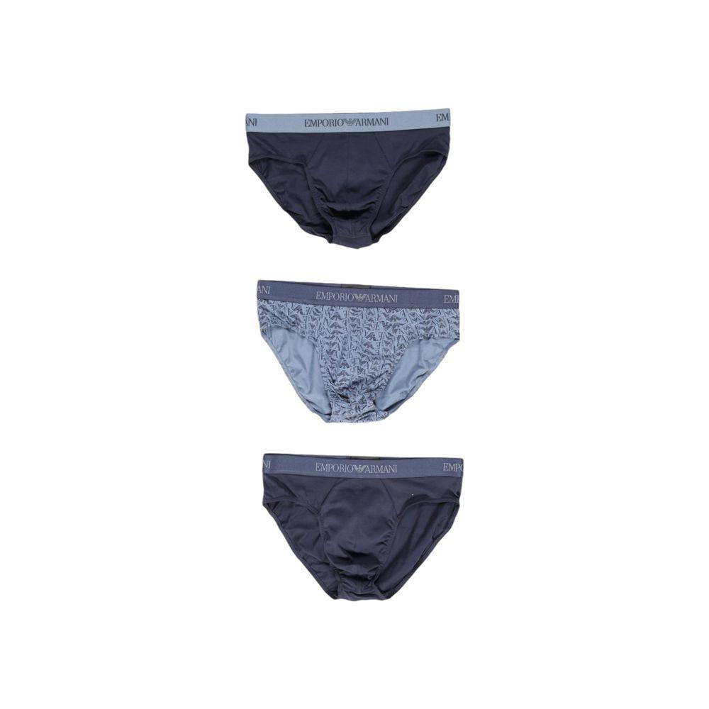 Emporio Armani Underwear Blue Polyester Underwear - Arichezz.store