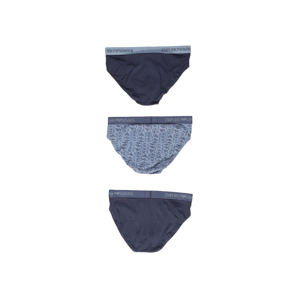 Emporio Armani Underwear Blue Polyester Underwear - Arichezz.store