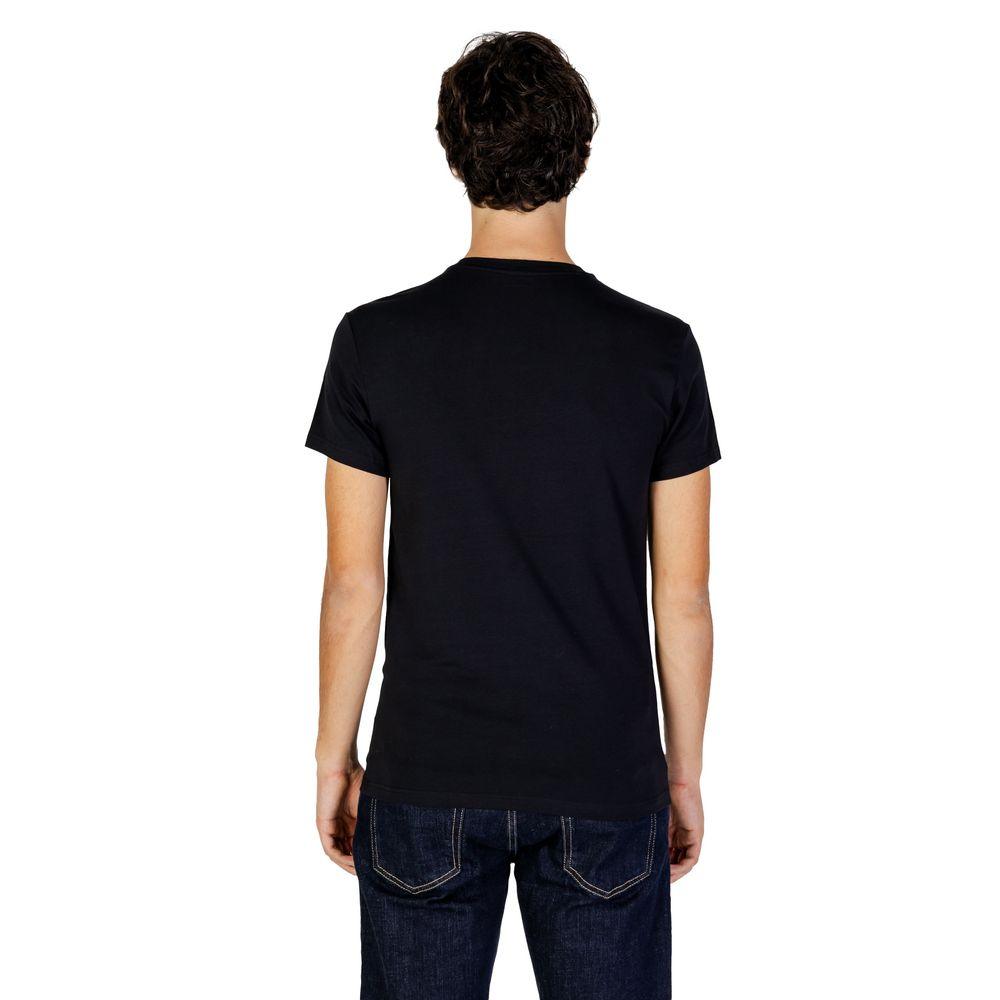 Emporio Armani Underwear Black Cotton T-Shirt - Arichezz.store