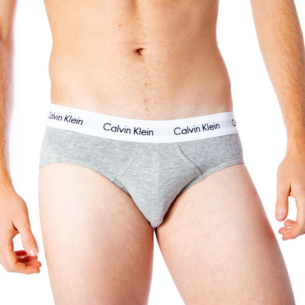 Calvin Klein Underwear Gray Cotton Underwear - Arichezz.store