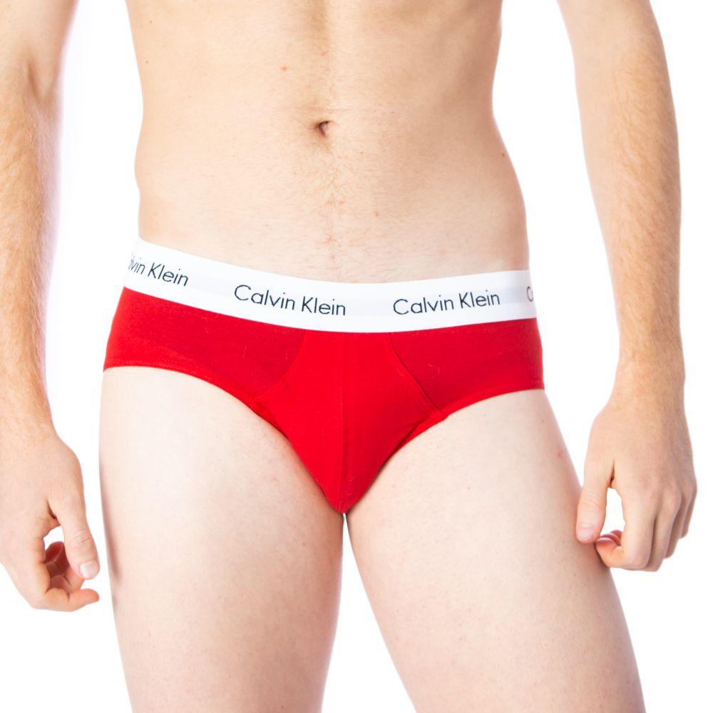 Calvin Klein Underwear Red Cotton Underwear - Arichezz.store