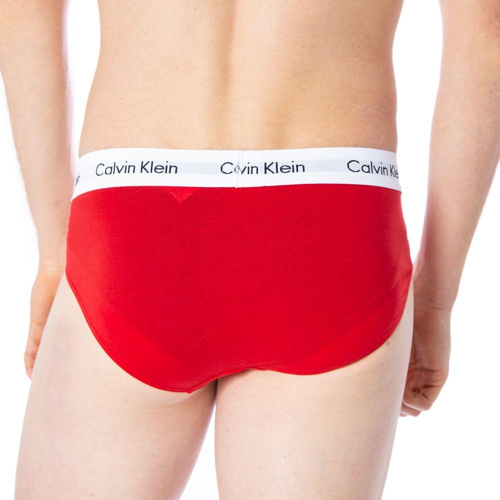 Calvin Klein Underwear Red Cotton Underwear - Arichezz.store