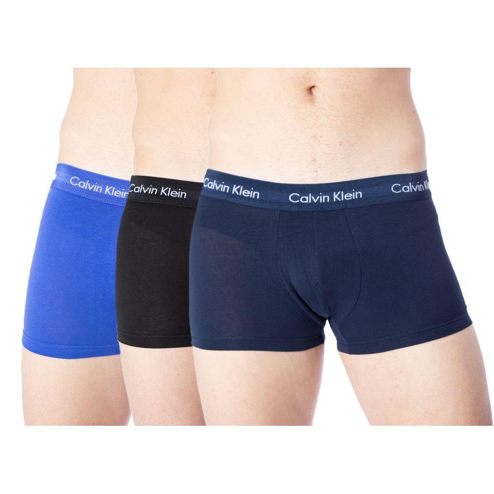 Calvin Klein Underwear Blue Cotton Underwear - Arichezz.store