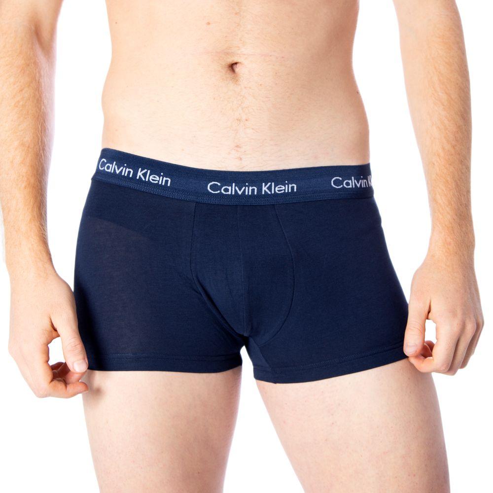 Calvin Klein Underwear Blue Cotton Underwear - Arichezz.store