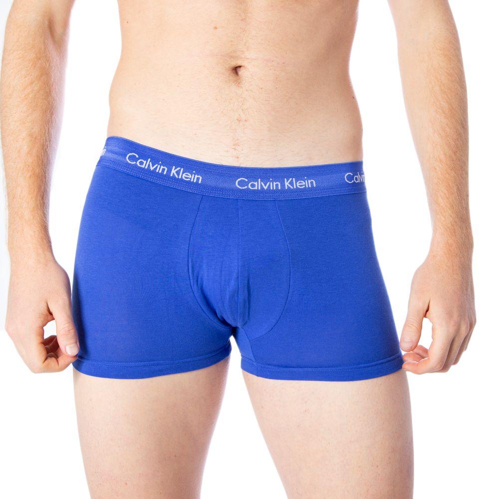 Calvin Klein Underwear Blue Cotton Underwear - Arichezz.store