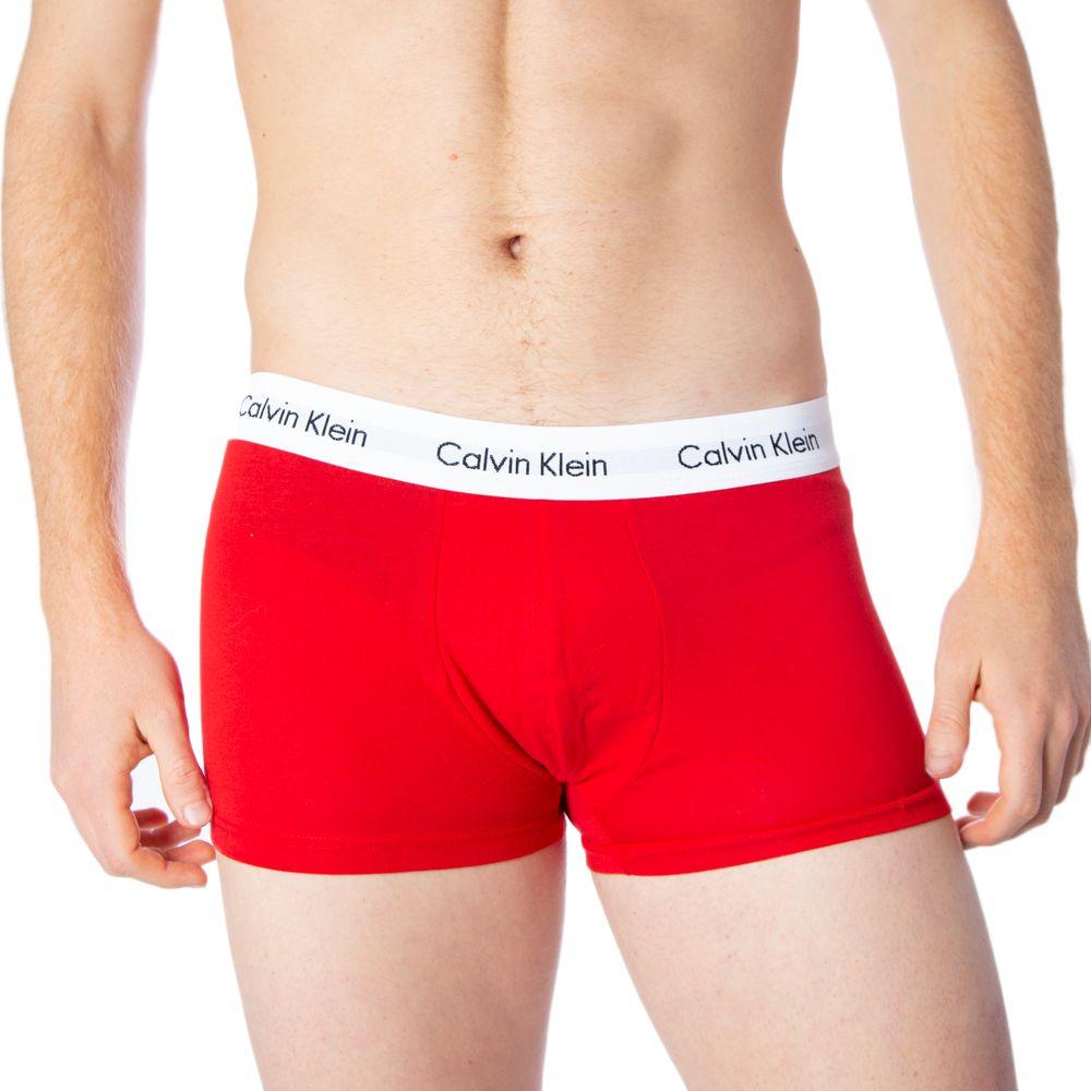 Calvin Klein Underwear Red Cotton Underwear - Arichezz.store