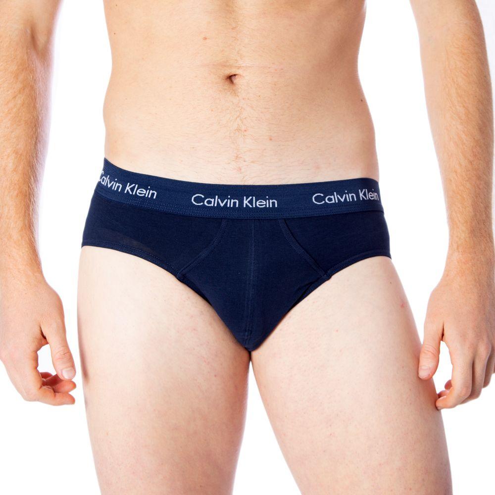 Calvin Klein Underwear Blue Cotton Underwear - Arichezz.store