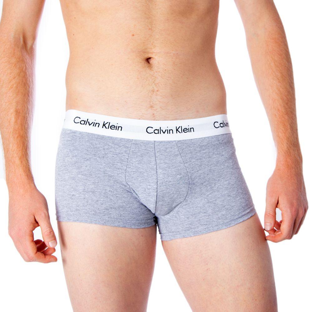 Calvin Klein Underwear Gray Cotton Underwear - Arichezz.store