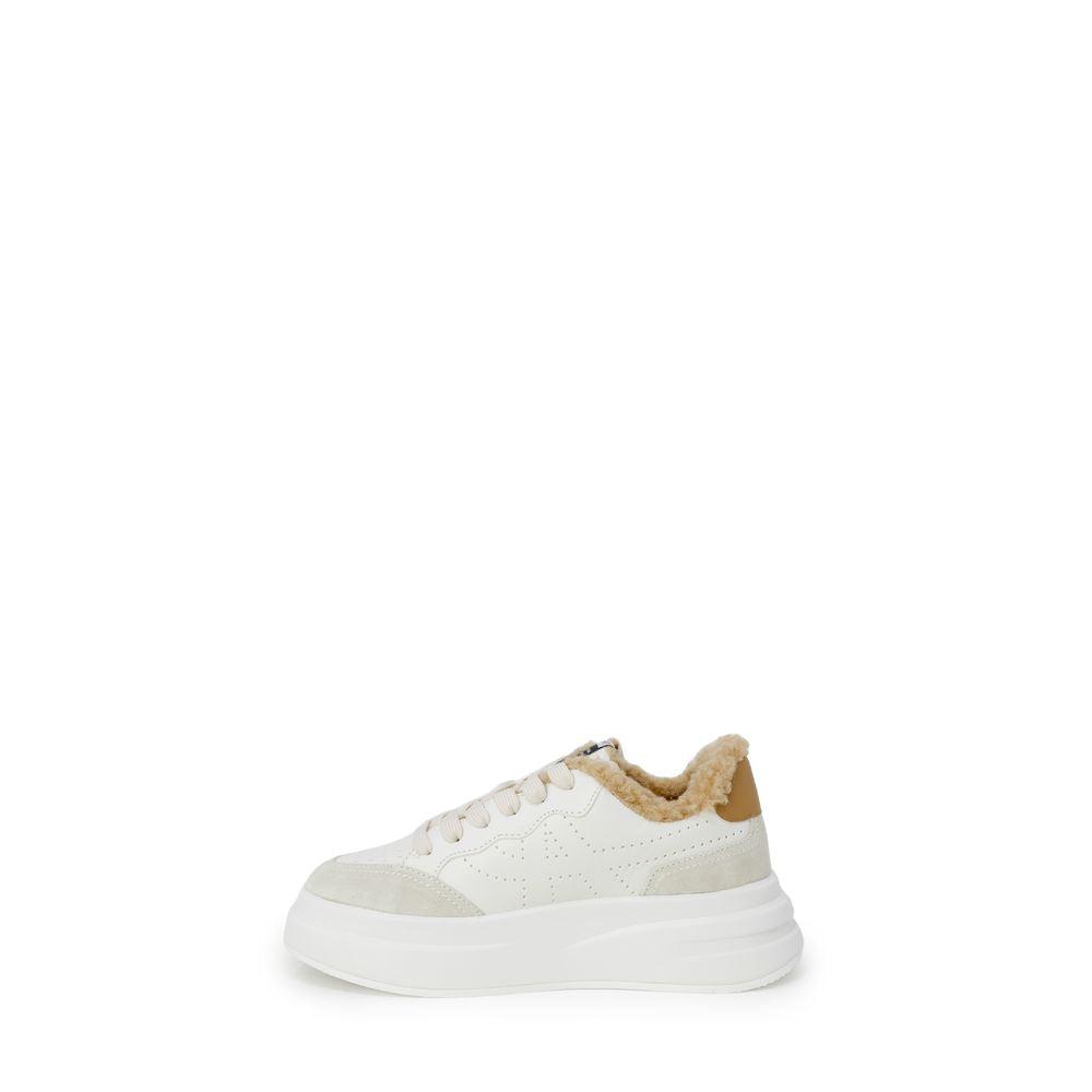 ASH Beige Leather Sneaker - Arichezz.store