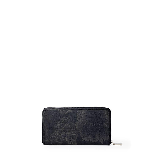 Alviero Martini Prima Classe Black Leather Wallet - Arichezz.store