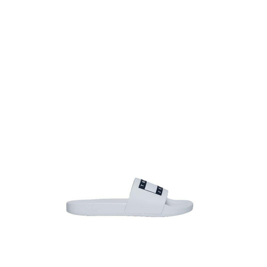 Tommy Hilfiger Men's Cream Polyurethane Sandals - Arichezz.store