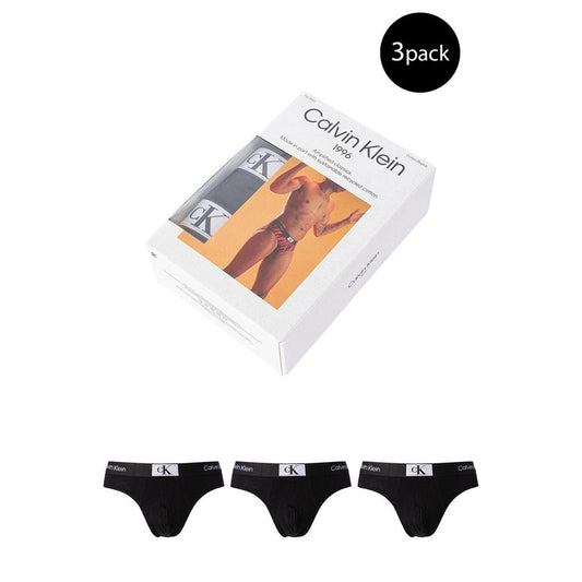 Calvin Klein Underwear Black Cotton Underwear - Arichezz.store