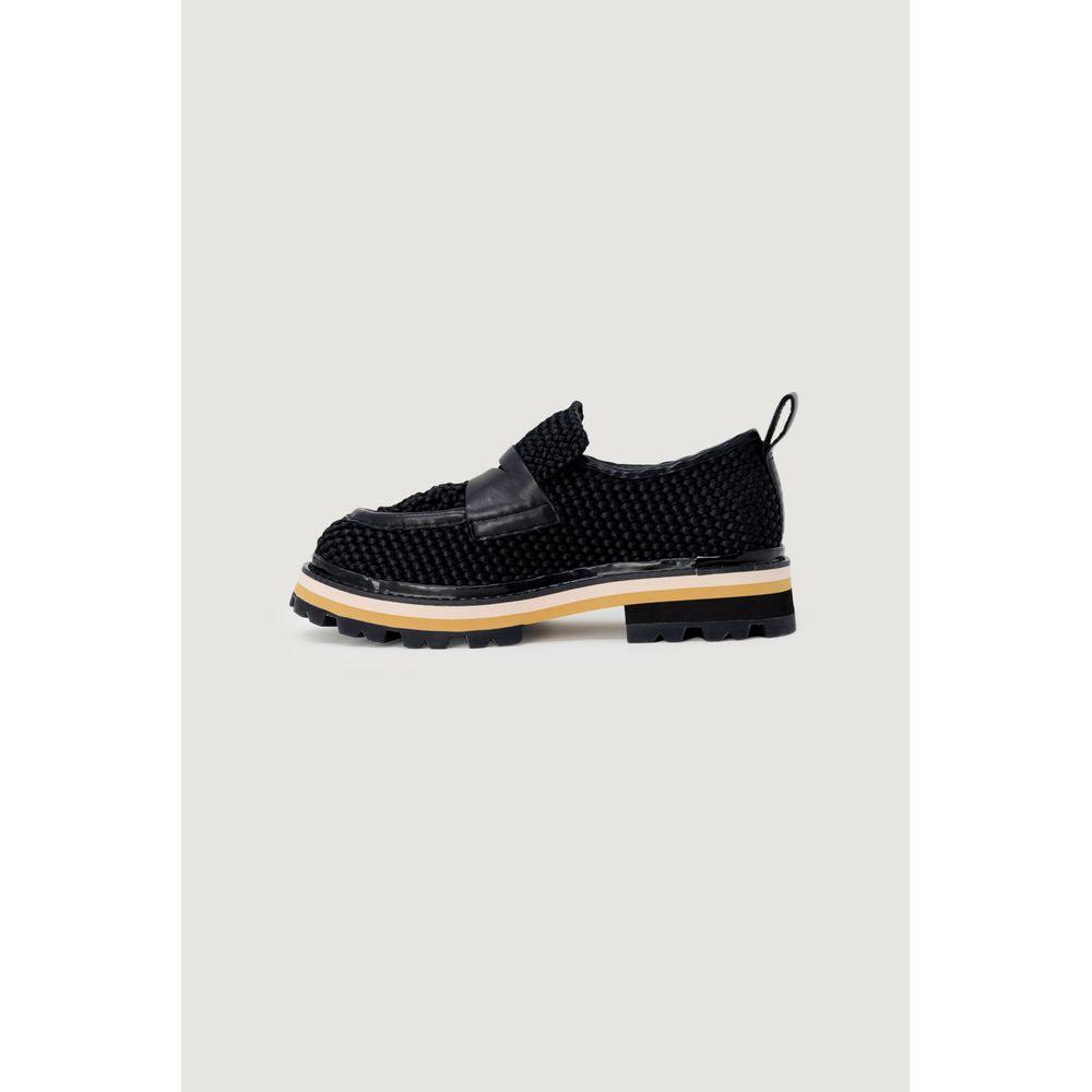 ASH Black Leather Flat Shoe - Arichezz.store