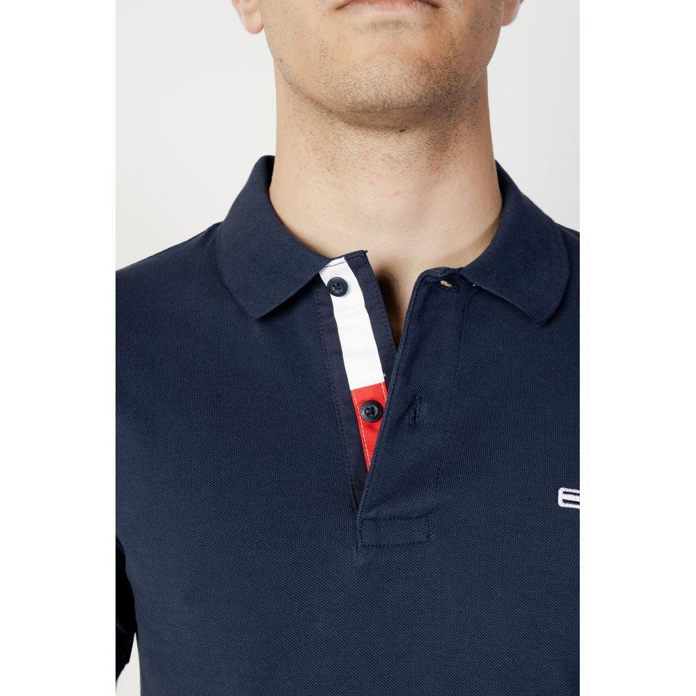 Tommy Hilfiger Jeans Blue Cotton Polo Shirt - Arichezz.store