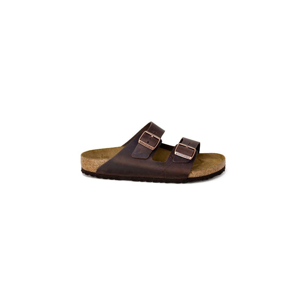 Birkenstock Brown Leather Sandal - Arichezz.store