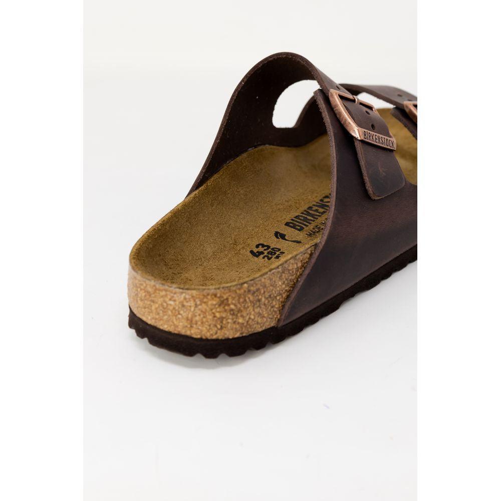 Birkenstock Brown Leather Sandal - Arichezz.store