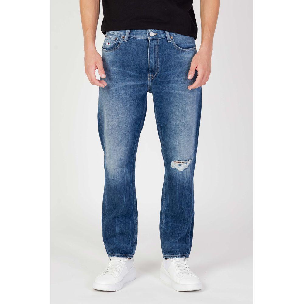 Tommy Hilfiger Jeans Blue Cotton Jeans & Pant - Arichezz.store