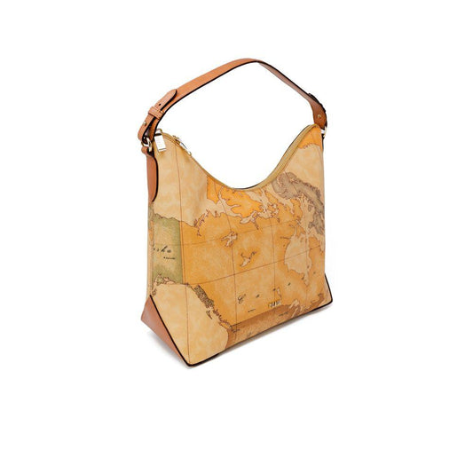 Alviero Martini Prima Classe Beige Cotton Handbag - Arichezz.store