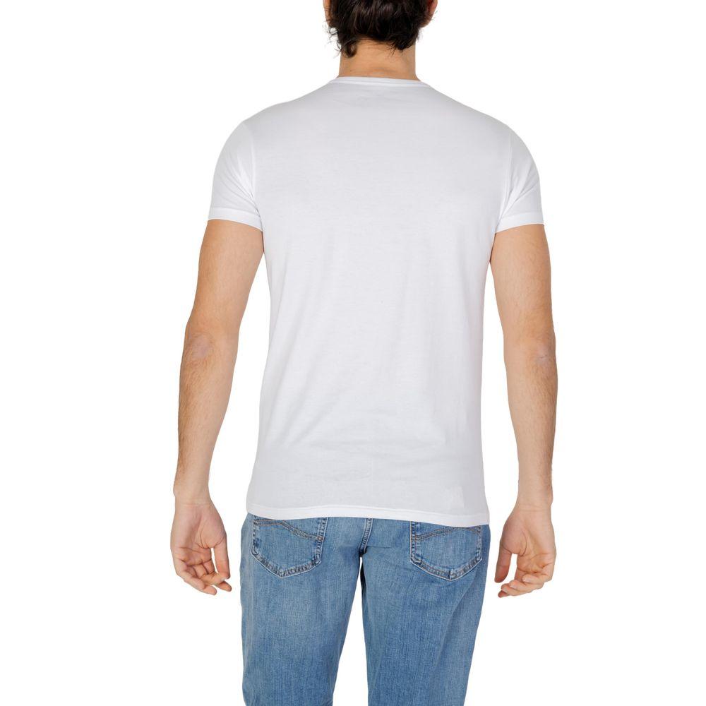 Emporio Armani Underwear White Cotton T-Shirt - Arichezz.store