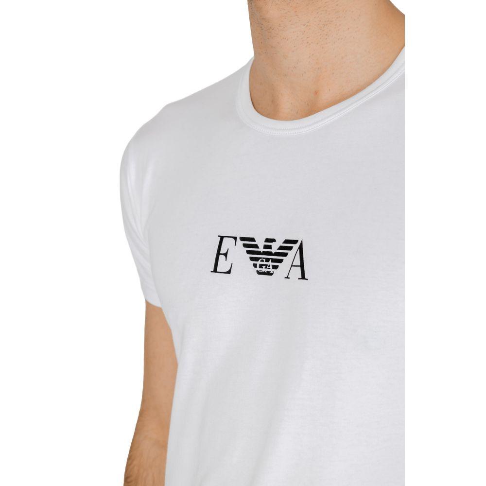 Emporio Armani Underwear White Cotton T-Shirt - Arichezz.store