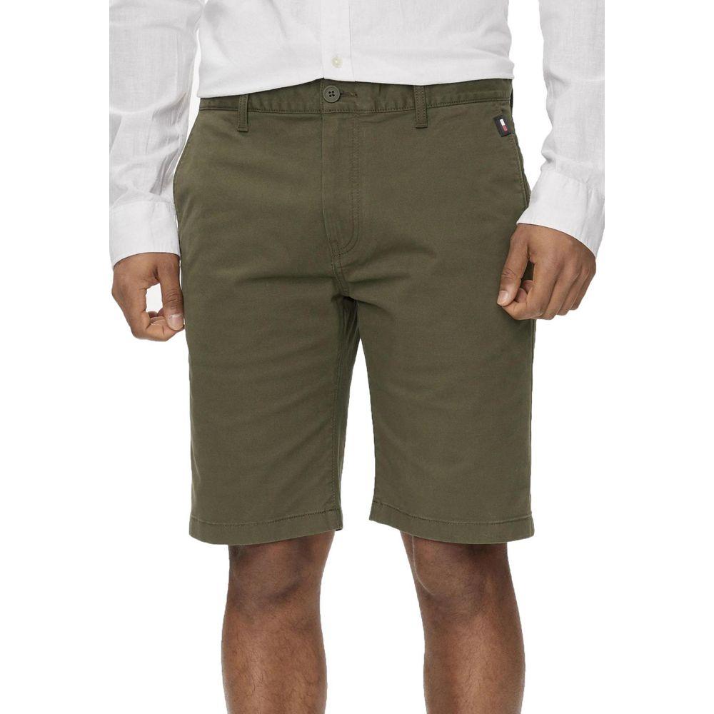 Tommy Hilfiger Jeans Green Organic Cotton Short - Arichezz.store