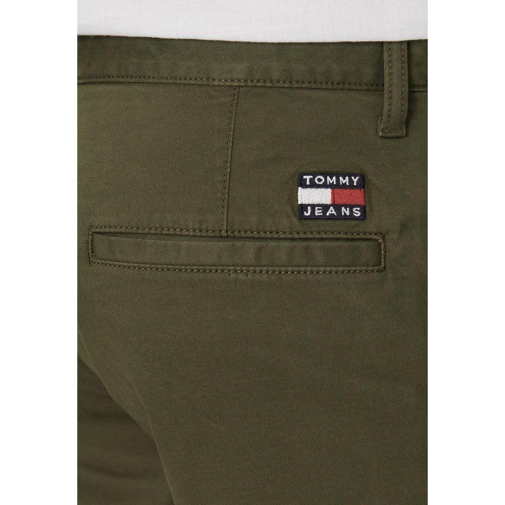 Tommy Hilfiger Jeans Green Organic Cotton Short - Arichezz.store