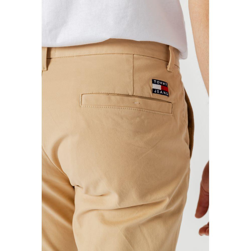 Tommy Hilfiger Jeans Beige Organic Cotton Jeans & Pant - Arichezz.store