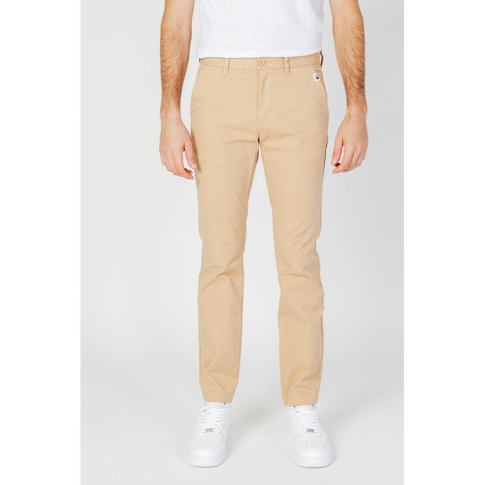 Tommy Hilfiger Jeans Beige Organic Cotton Jeans & Pant - Arichezz.store