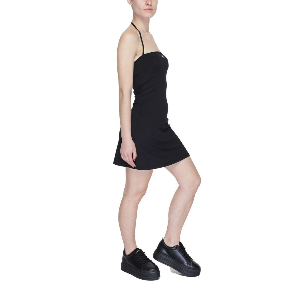 Tommy Hilfiger Women's Black Recycled Polyester Dress - Arichezz.store