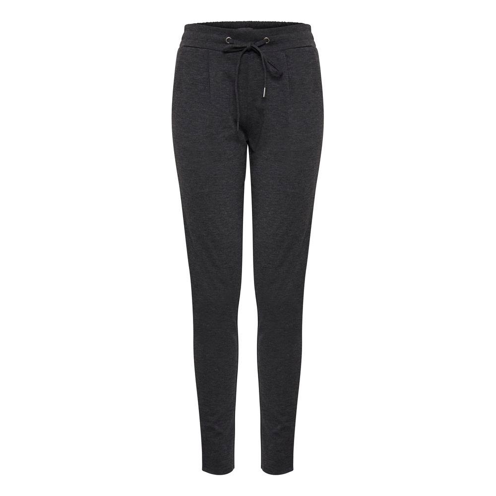 ICHI Gray Polyester Jeans & Pant