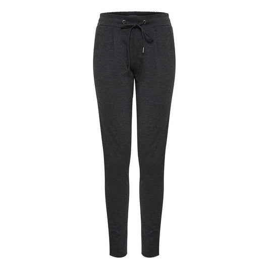 ICHI Gray Polyester Jeans & Pant