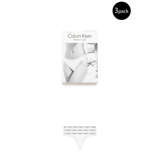 Calvin Klein Underwear White Cotton Underwear - Arichezz.store