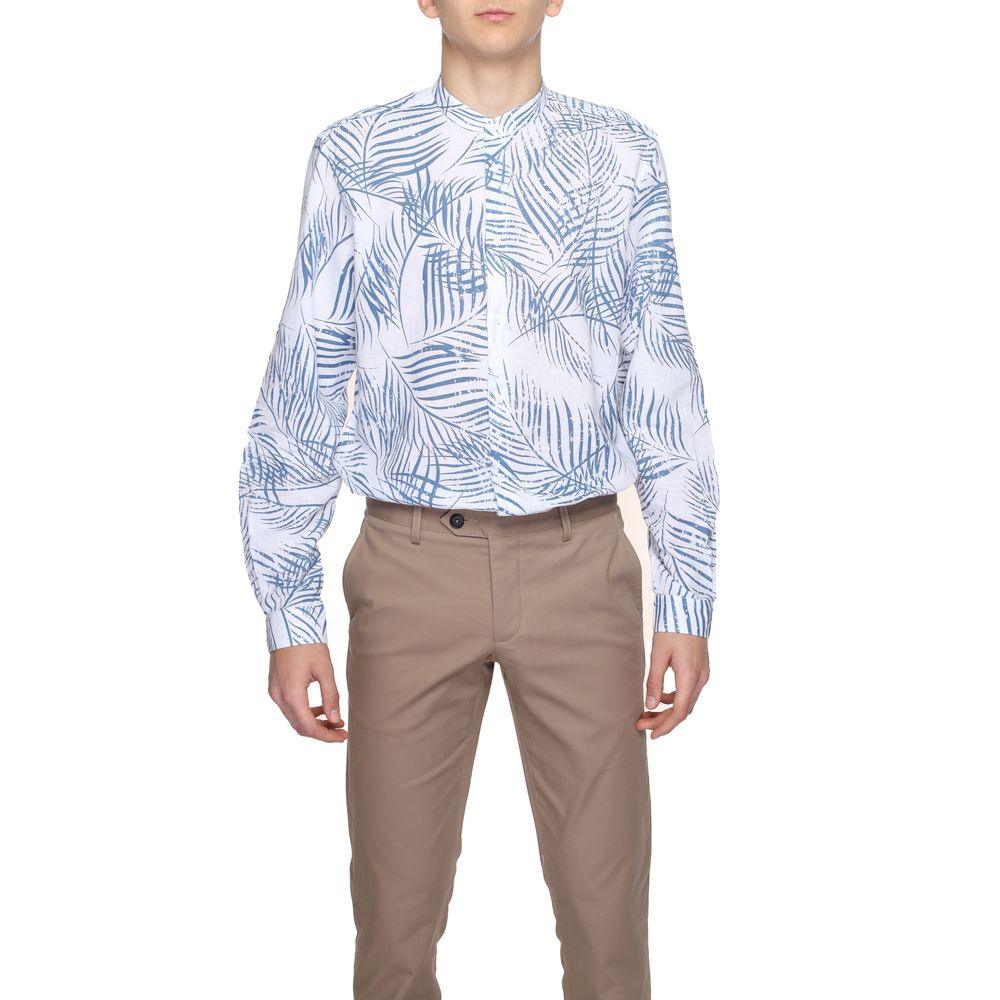 Antony Morato Blue Cotton Shirt