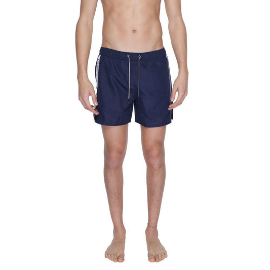 Emporio Armani Underwear Blue Polyester Swimwear - Arichezz.store