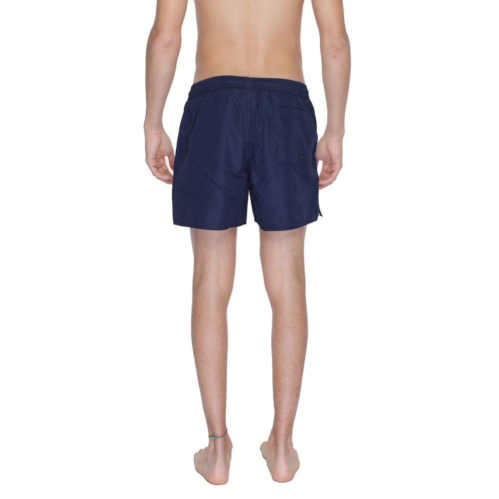 Emporio Armani Underwear Blue Polyester Swimwear - Arichezz.store