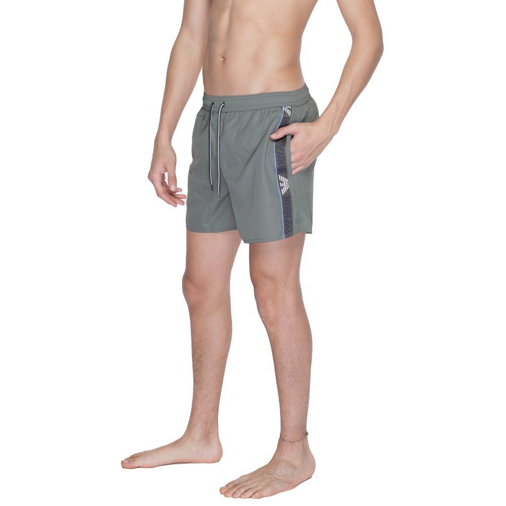 Emporio Armani Underwear Green Polyester Swimwear - Arichezz.store