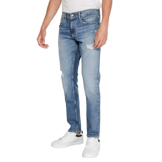 Tommy Hilfiger Jeans Blue Cotton Jeans & Pant - Arichezz.store