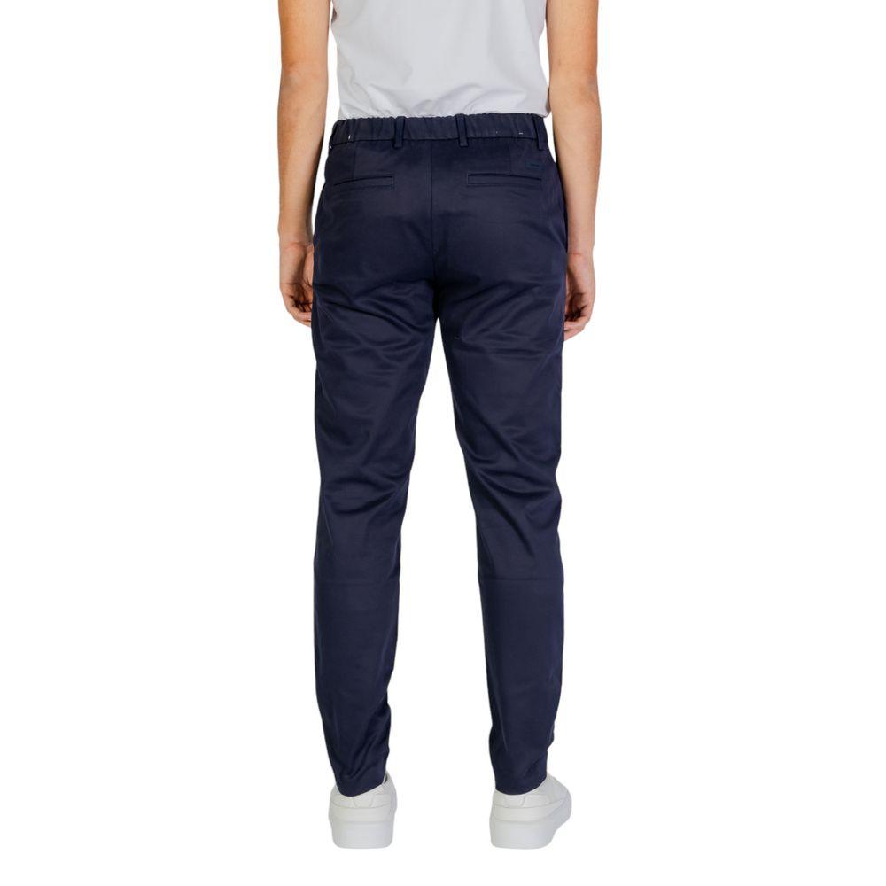 Calvin Klein Blue Cotton Rigenerato Jeans & Pant - Arichezz.store