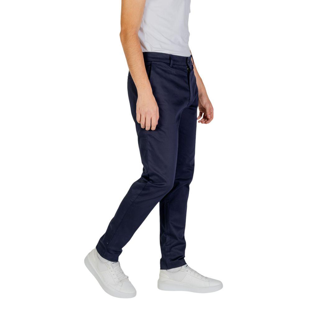 Calvin Klein Blue Cotton Rigenerato Jeans & Pant - Arichezz.store