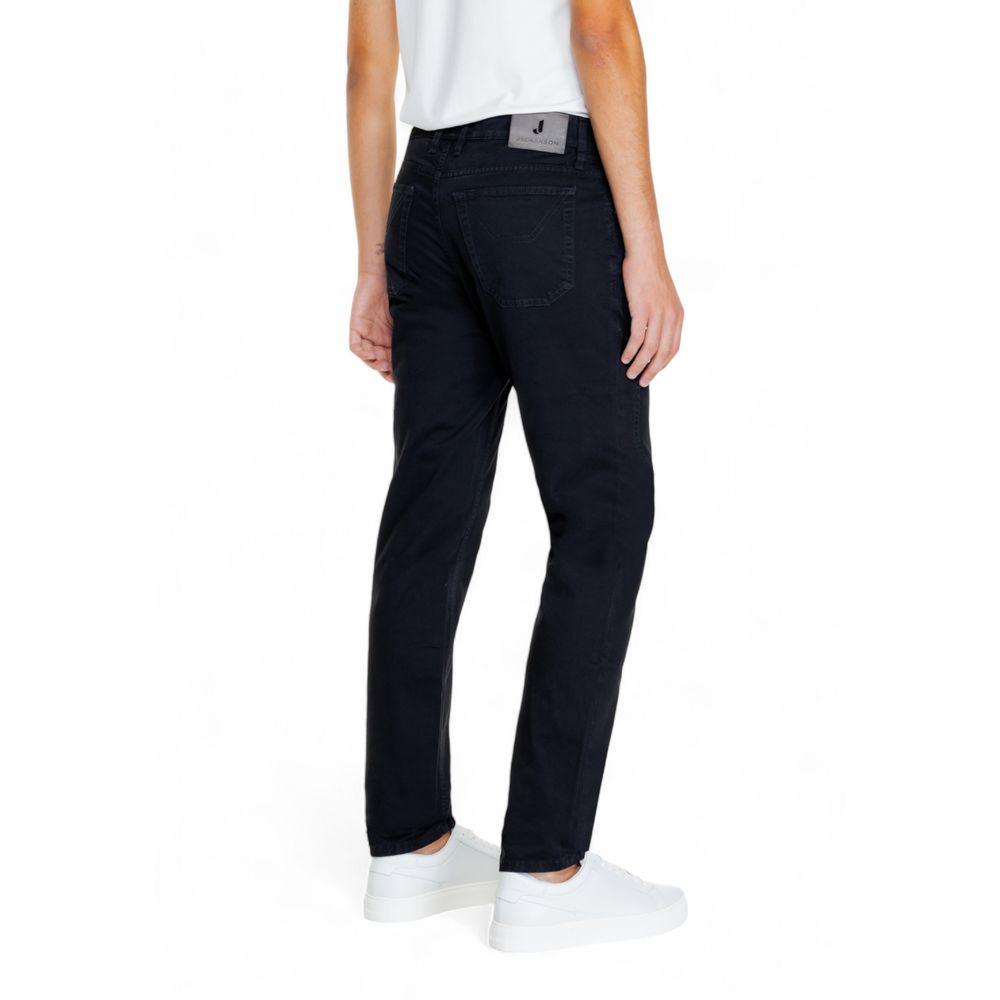 Jeckerson Black Cotton Jeans & Pant - Arichezz.store