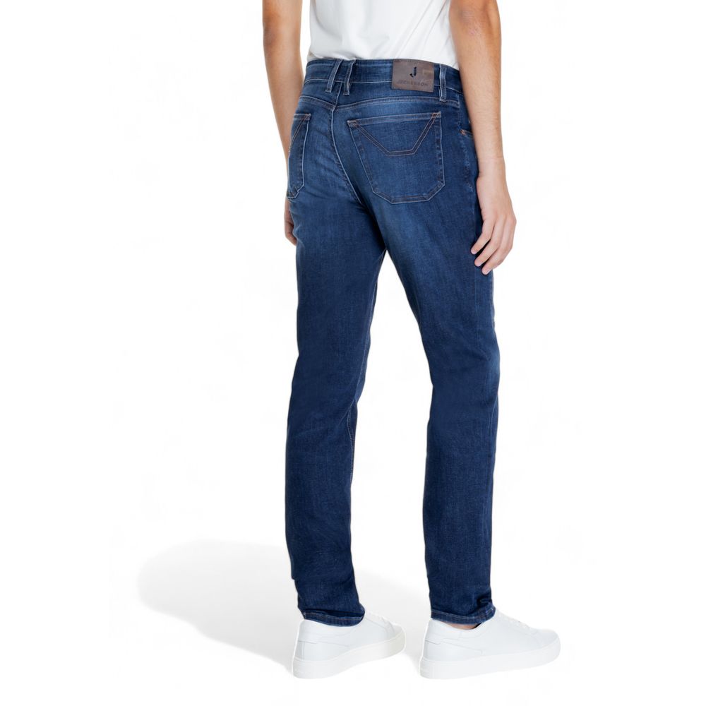 Jeckerson Blue Cotton Jeans & Pant - Arichezz.store