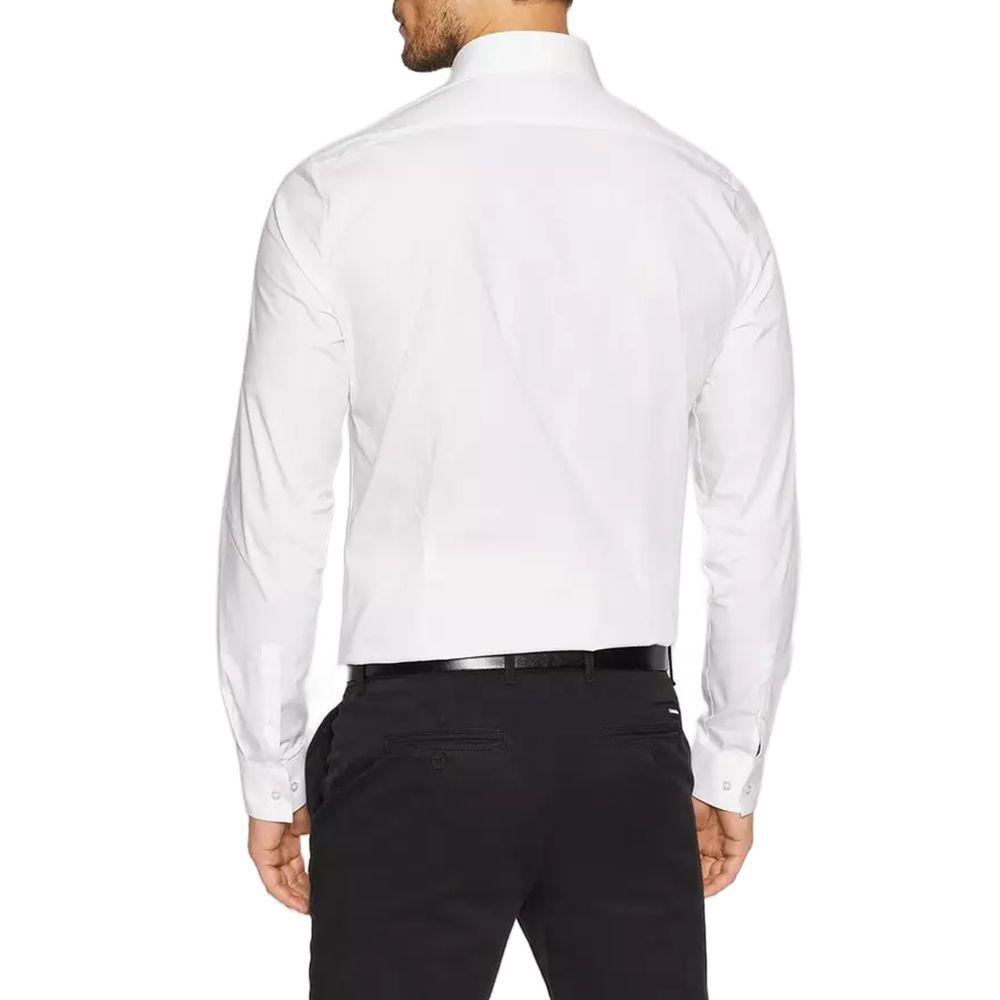 Calvin Klein White Cotton Shirt - Arichezz.store