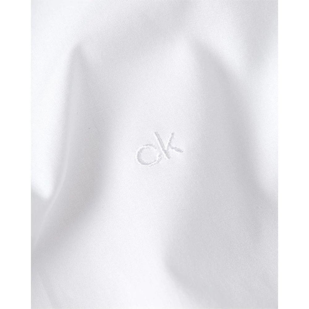 Calvin Klein White Cotton Shirt - Arichezz.store