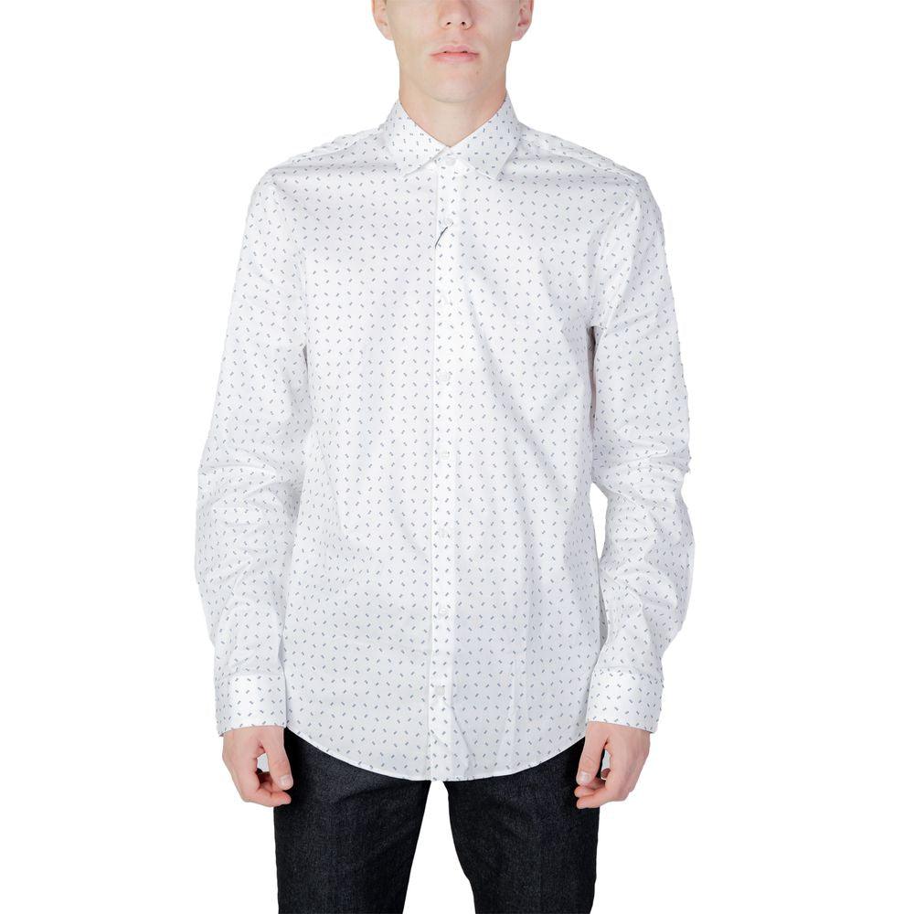 Calvin Klein White Cotton Shirt - Arichezz.store