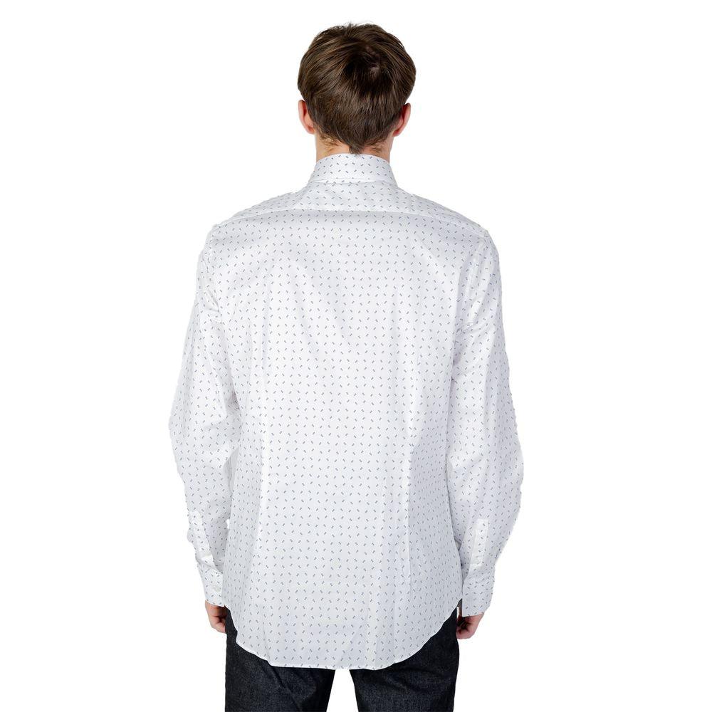 Calvin Klein White Cotton Shirt - Arichezz.store