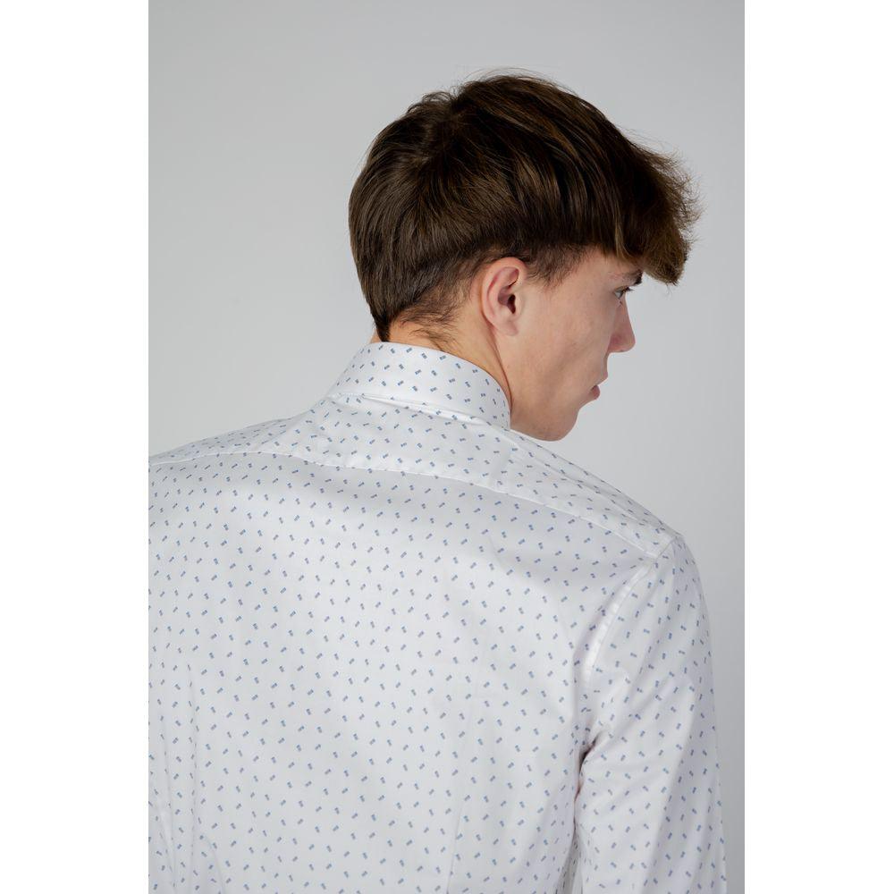 Calvin Klein White Cotton Shirt - Arichezz.store