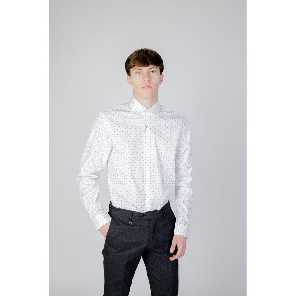 Calvin Klein White Cotton Shirt - Arichezz.store