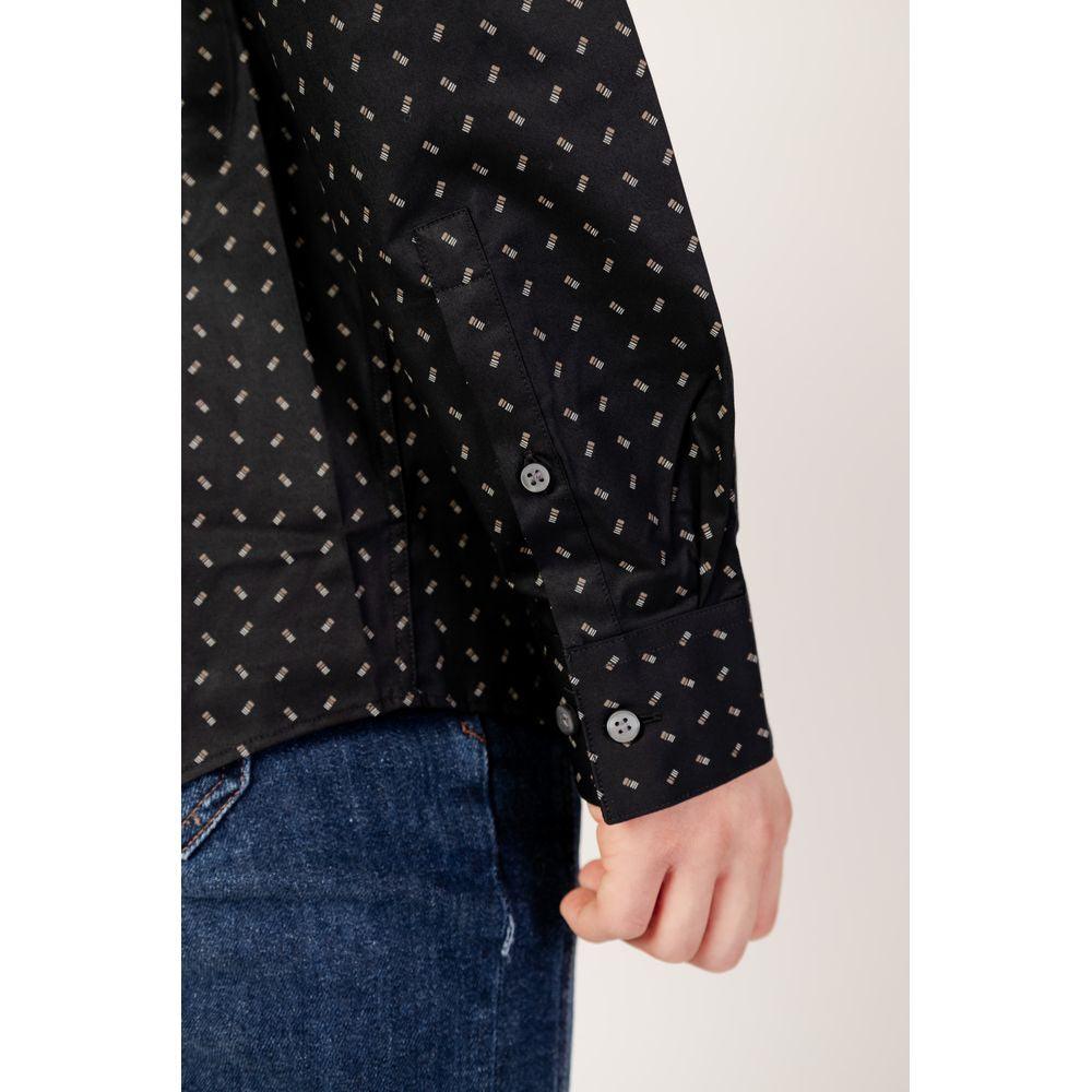 Calvin Klein Black Cotton Shirt - Arichezz.store