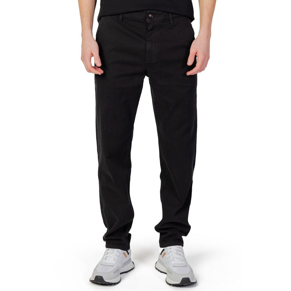 Hugo Boss Black Cotton Jeans & Pant - Arichezz.store