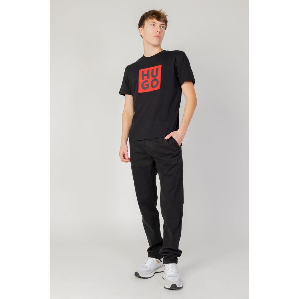 Hugo Boss Black Cotton Jeans & Pant - Arichezz.store